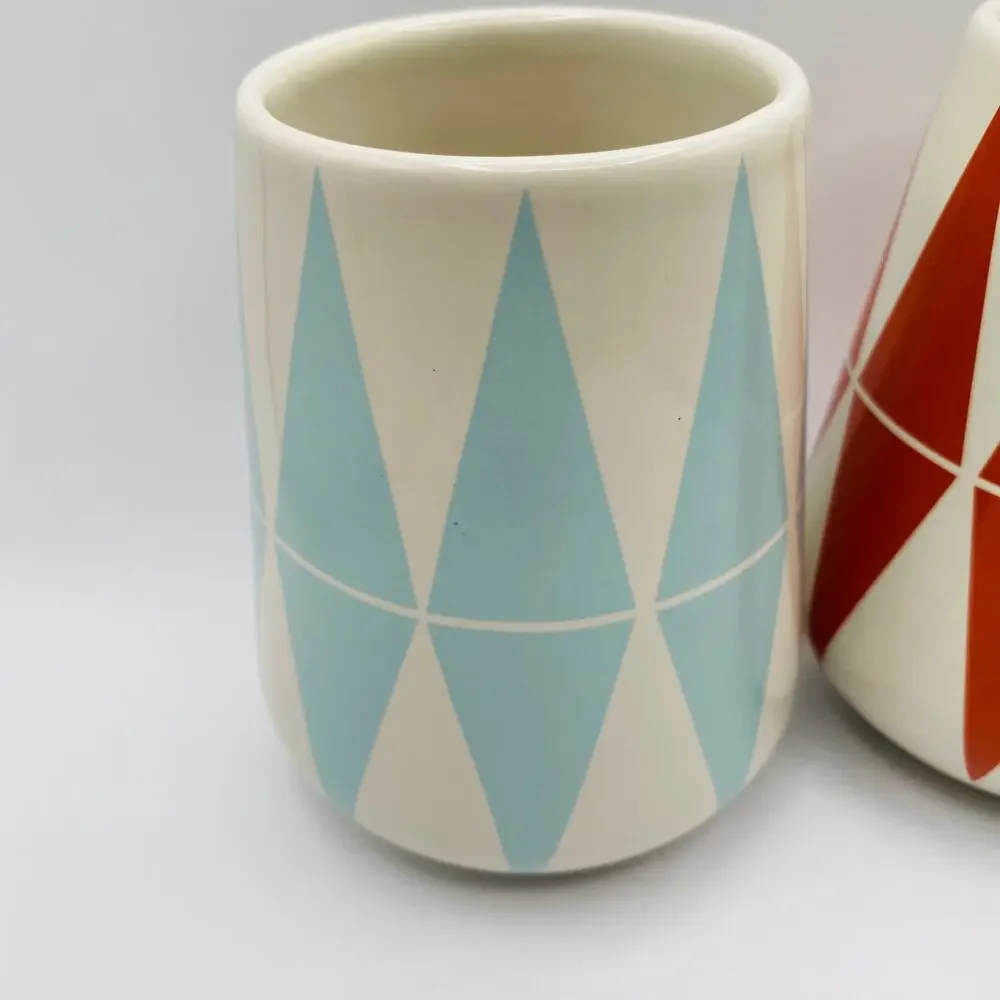 Anna‎ Elzer Oscarson Scandinavian Stoneware Glasses